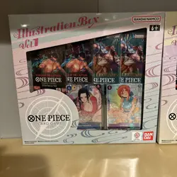 2025 Bandai OP One Piece Illustration Box Vol 1 And 2 Bundle, New (See Photos) - Image 2