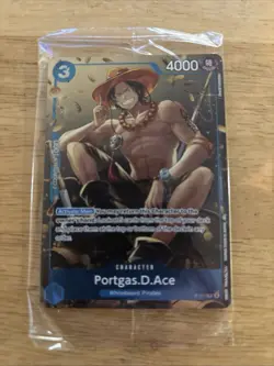One Piece TCG: Portgas D. Ace P-074 Promo Tin Pack Set Vol. 2 Sealed English - Image 1
