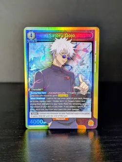 Union Arena Jujutsu Kaisen Gojo Satoru SR UEX02BT/JJK-2-004 Holo Foil NM CCG - Image 1