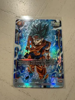 ✨Son Goku SR FB02-119 Secret Rare Alternate Art Dragon Ball Fusion World Card En - Image 1