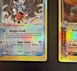 Pokemon Cards Lot of 2 Houndoom #34/97 reverse Holo Gyarados #32/97 reverse Holo - Image 3