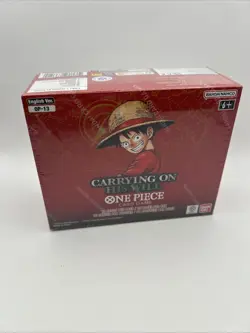 One Piece OP-13 TCG Carrying On His Will Booster Box English SEALED - Image 1