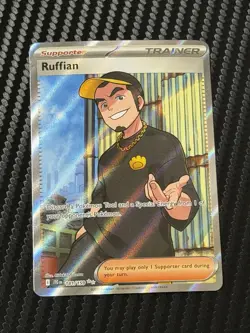 Ruffian 181/159 Sv09: Journey Together Full Art Trainer Pokemon TCG Card NM/M - Image 1