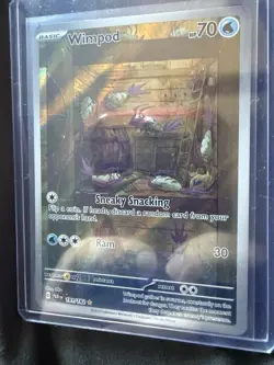 Pokemon TCG Wimpod Paradox Rift 191/182 Holo Illustration Rare Card - Image 2