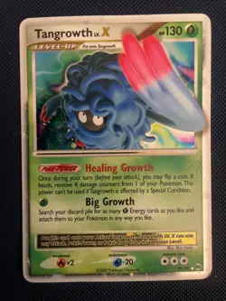 LP Tangrowth X EX arceus holo ultra rare Pokemon card 99/99 - Image 1