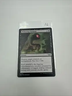 MTG Withering Torment DSK 0124 U LP Regular Uncommon - Image 1