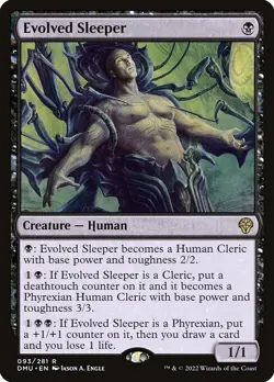 1x Evolved Sleeper - Foil NM Eng MTG - Dominaria United - Image 1