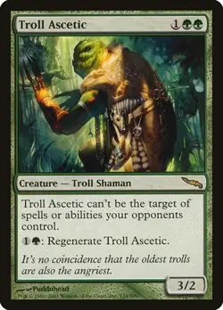 Troll Ascetic - Foil Mirrodin MP MTG - Image 1