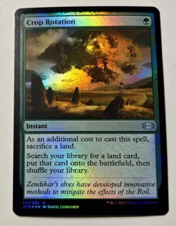 Crop Rotation Double Masters Foil #161 Uncommon Magic The Gathering NM - Image 1