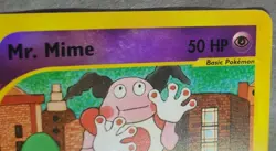 Reverse-Holographic Pokemon Aquapolis Set Mr. Mime 95a/147 (English) - Image 5