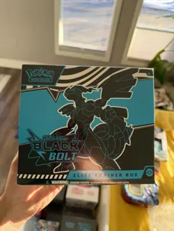 Pokemon TCG Black Bolt Elite Trainer Box BRAND NEW FACTORY SEALED - Image 1