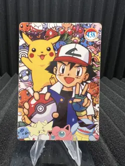 Pokemon Vintage Pocket Monsters Vending HOLO Prism Sticker Bandai 1999 Nintendo - Image 2