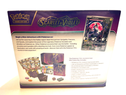 POKEMON ELITE TRAINER BOX ETB PRPL SCARLET & VIOLET NEW SEALED AWESOME ! - Image 2