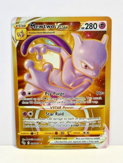Mewtwo VSTAR (Secret) 086/078 Pokemon GO Holo - Image 3
