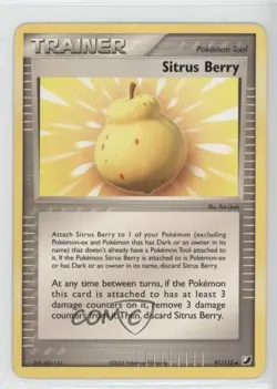 Sitrus Berry Pokemon EX Unseen Forces #91 2005 - Image 1