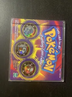 Pokemon Battling Coin Game Cubone And Marowak Evolution + Rhydon Good Condition - Image 1