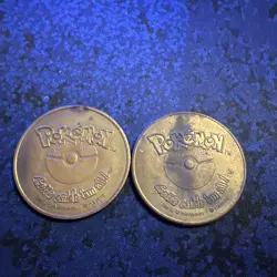 Parasect & Golem - Hasbro Pokemon Battle Coin Game 1999 - Lot of 2 Coins - Image 2