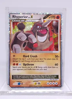 Pokemon Rhyperior LV.X DP29 Diamond and Pearl Holo - Image 1