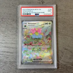 2023 Pokemon Venusaur ex Special Illustration Rare PSA 9 198/165 - Image 1