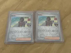 Pokemon TCG Surfer 187/191 Surging Sparks Staff Promo - Image 1