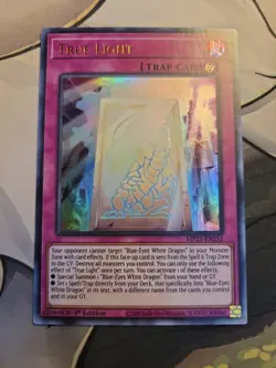 Yugioh! True Light - 1st ed Ultra Rare - MP21-EN255 - NM - Image 1