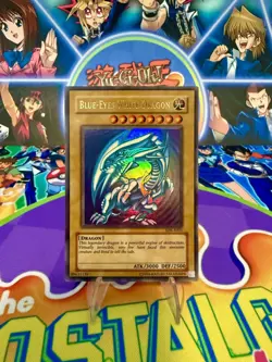Blue-Eyes White Dragon SDK-E001 Starter Deck Kaiba Unlimited European NM/M + - Image 4
