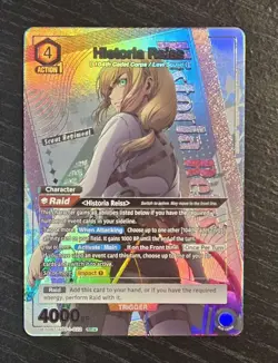 Historia Reiss (022) (SR*) - UE10BT: Union Arena Attack on Titan - Image 1