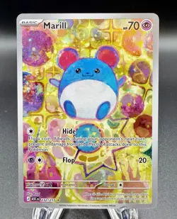 (X2) Marill 232/217 Illustration Rare Pokemon Card Ascended Heroes - Image 1