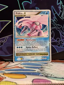 Palkia LV. X DP18 Holo Black Star Promo Pokemon Card TCG Diamond & Pearl MP - Image 1