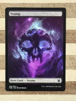 MTG Theros Beyond Death Swamp Card 252/254 - Image 1