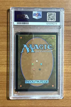 Magic the Gathering, Urza's Saga Expansion, Phyrexian Tower Card, PSA 7 - Image 2