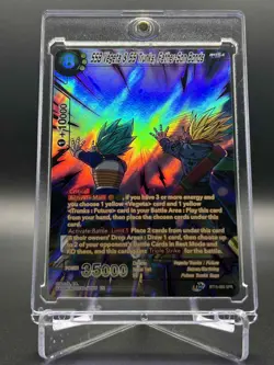 Dragon Ball Super Card Game - SSB Vegeta & SS Trunks, Father-Son Bonds #BT16-080 - Image 1