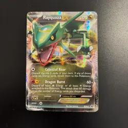 Pokemon TCG Rayquaza EX BW Promos BW47 BW Black Star Promo Holo Card HP - Image 1