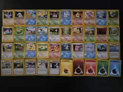 Pokemon Neo Genesis 140 Card Lot No Duplicate Wotc NM Vintage 2000 TCG - Image 1