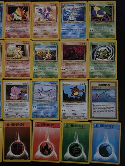 Pokemon Neo Genesis 140 Card Lot No Duplicate Wotc NM Vintage 2000 TCG - Image 3