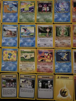Pokemon Neo Genesis 140 Card Lot No Duplicate Wotc NM Vintage 2000 TCG - Image 4