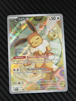 Pokemon Eevee Promo Holo Card 173 SVP Scarlet & Violet Promo Cards - Image 1