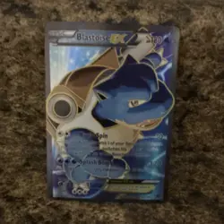 Pokemon Blastoise EX Full Art Holo Ultra Rare XY 142/146 TCG Card English - Image 1