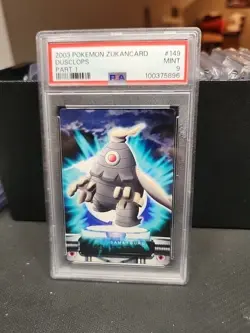 ZUKAN Carddass Dusclops Advance Generation Pokemon Card Japanese - Image 1