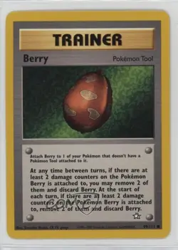 Berry Pokemon Neo Genesis #99 2000 - Image 1