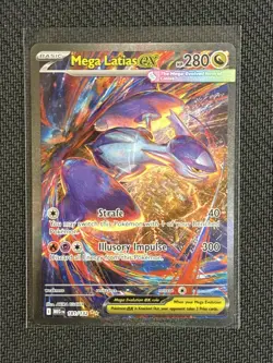 Mega Latias Ex 181/132 Secret Rare Pokemon TCG (Mega Evolutions NM) - Image 1