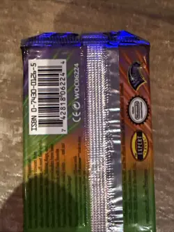 Pokemon Blaine Gym Challenge Factory Sealed Unlimited Booster Pack WOTC 1999 - Image 3