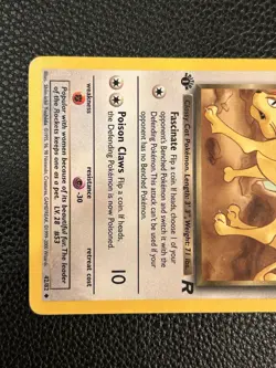 Pokemon TCG Dark Persian Team Rocket #42/82 Uncommon First Edition - LP - Image 3