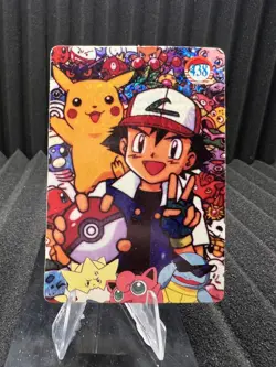 Pokemon Vintage Pocket Monsters Vending HOLO Prism Sticker Bandai 1999 Nintendo - Image 1