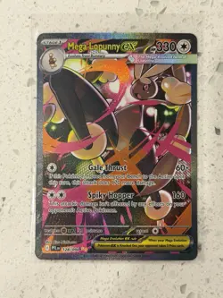 Pokemon TCG Phantasmal Flames Mega Lopunny ex 128/094 SIR Near Mint Fresh Pull - Image 1