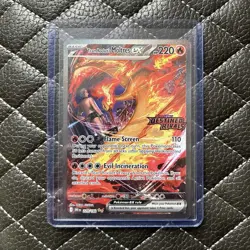 Pokemon Team Rocket's Moltres EX Destined Rivals Stamped Promos - Image 1