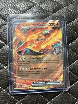 Pokemon Team Rocket's Moltres EX Destined Rivals Stamped Promos - Image 5