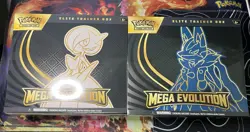 Pokemon Mega Evolution Elite Trainer Boxes Set Of 2 Gardevoir And Lucario - Image 1