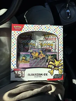 Pokemon Scarlet & Violet 151 Alakazam ex Collection Box Sealed New 🔥 - Image 1
