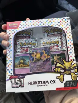Pokemon Scarlet & Violet 151 Alakazam ex Collection Box Sealed New 🔥 - Image 2